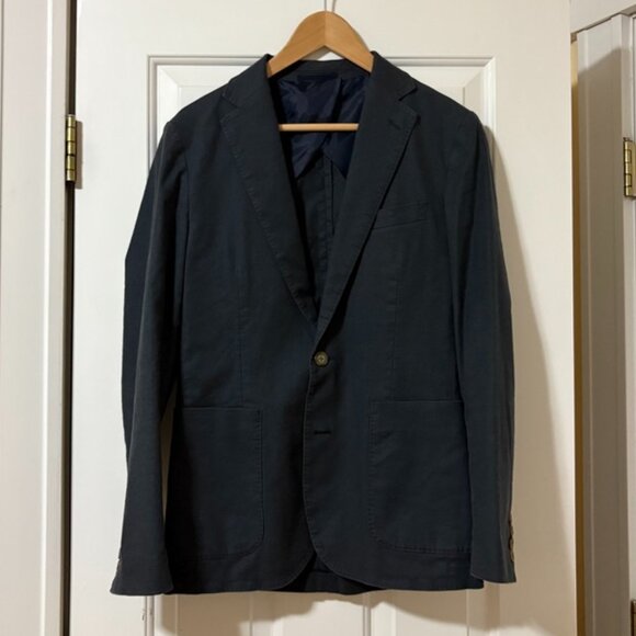 J. Crew Cotton Sport Coat - Picture 1 of 3